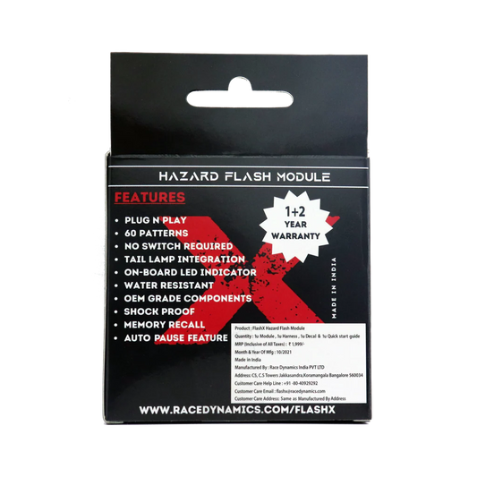 Flash X Hazard Flash Module – Aprilia SR 150 | Plug & Play