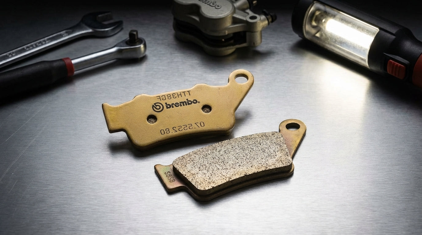 PULSAR NS200 GUNUINE BRAKE PADS REAR (BREMBO)