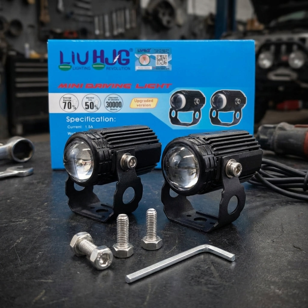 HJG Mini Drive FOG LIGHT Dual Colour Upgraded (Original) 2pcs(ORIGINAL)
