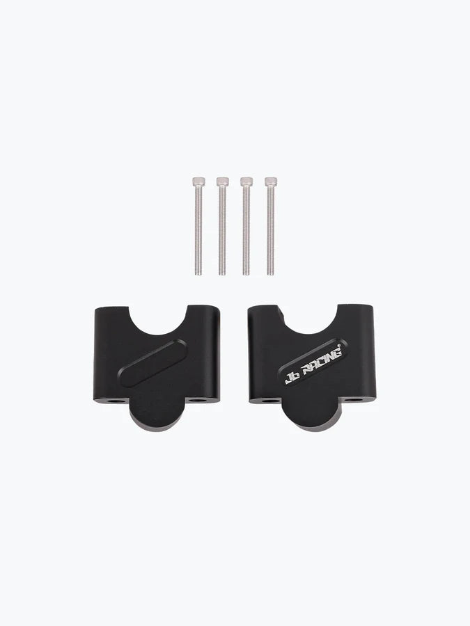 Hero XPULSE handle bar riser JB RACING black HAD13465