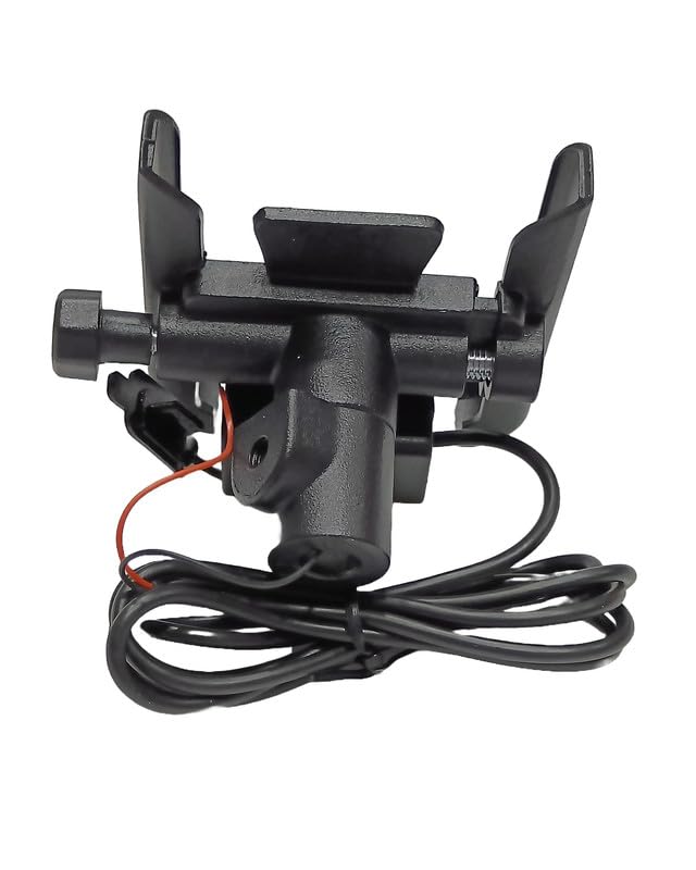 LGP Lunkar CNC Aluminium Bike Phone Holder – Mirror Mount, 360° Rotation, Charging 3.0