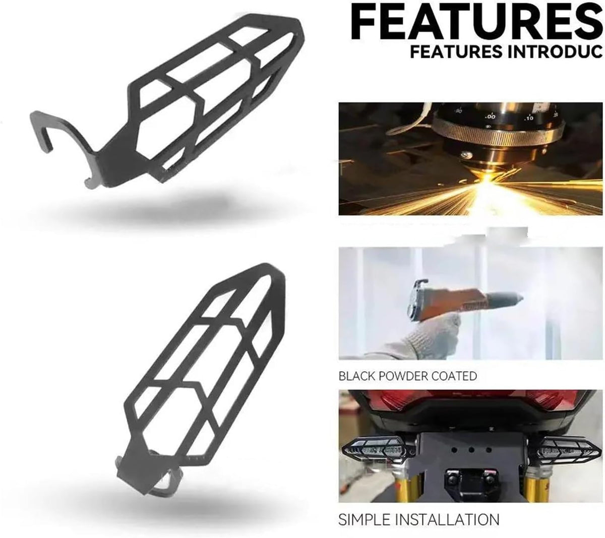 KTM Duke Indicator Protector Grille – ADV 350/150/160 | Turn Signal Guard Pair (2022-2023)