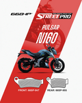 66BHP Street Pro Semi Ceramic Brake Pads for Bajaj Pulsar N160 – Front & Rear