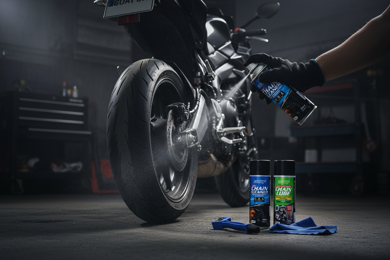 66BHP Chain Care Kit Lifestyle
