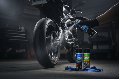 66BHP Chain Care Kit Lifestyle