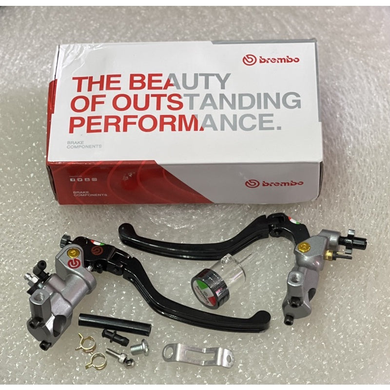 BREMBO RCS HYDRAULIC CLUTCH AND BRAKE LEVER SET - SMALL CAN