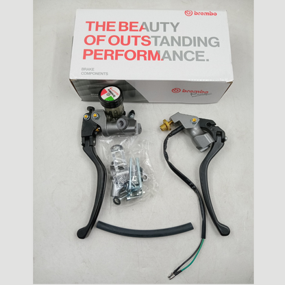 BREMBO RCS HYDRAULIC CLUTCH AND BRAKE LEVER SET - SMALL CAN ( SINGLE SIDE) - REPLICA