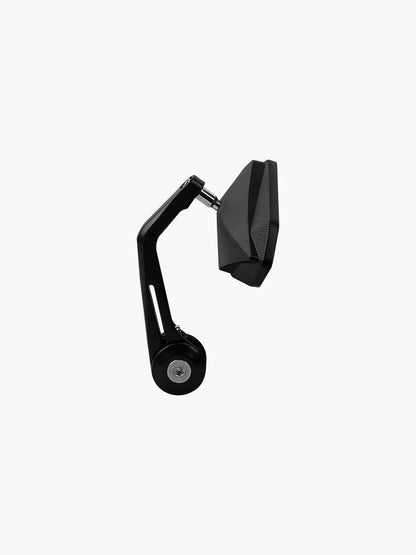 Convex CNC BAR END Mirror Black
