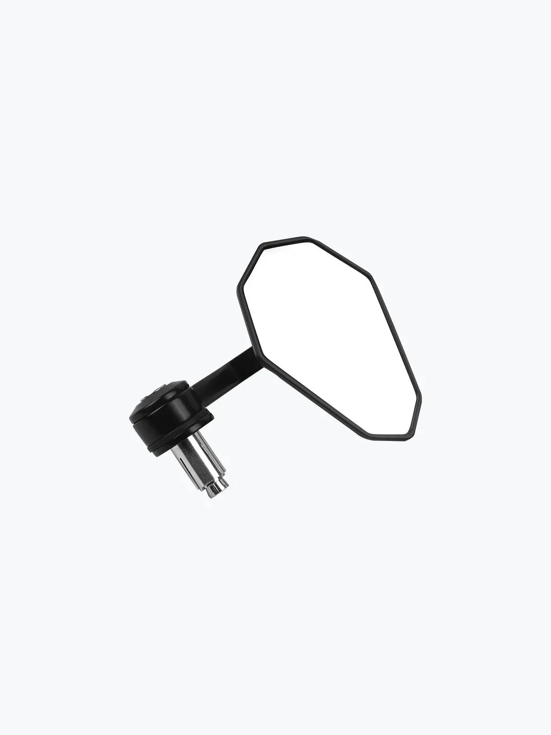 Convex CNC BAR END Mirror Black