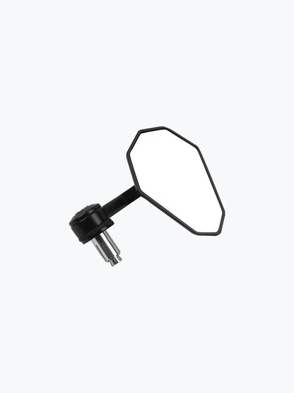 Convex CNC BAR END Mirror Black