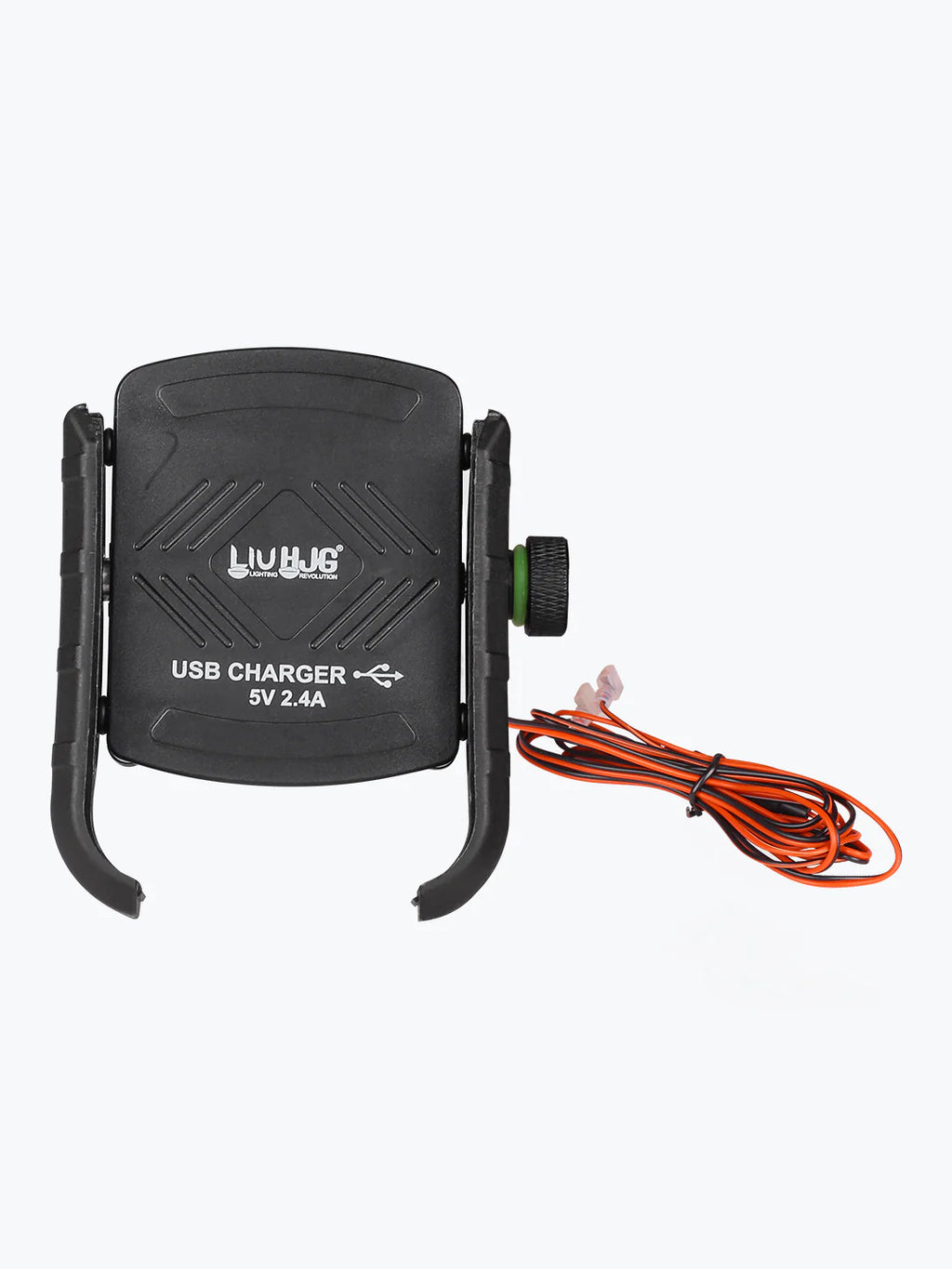 LIU HJG Mobile Holder R8 - Universal Bike Phone Mount with Charger