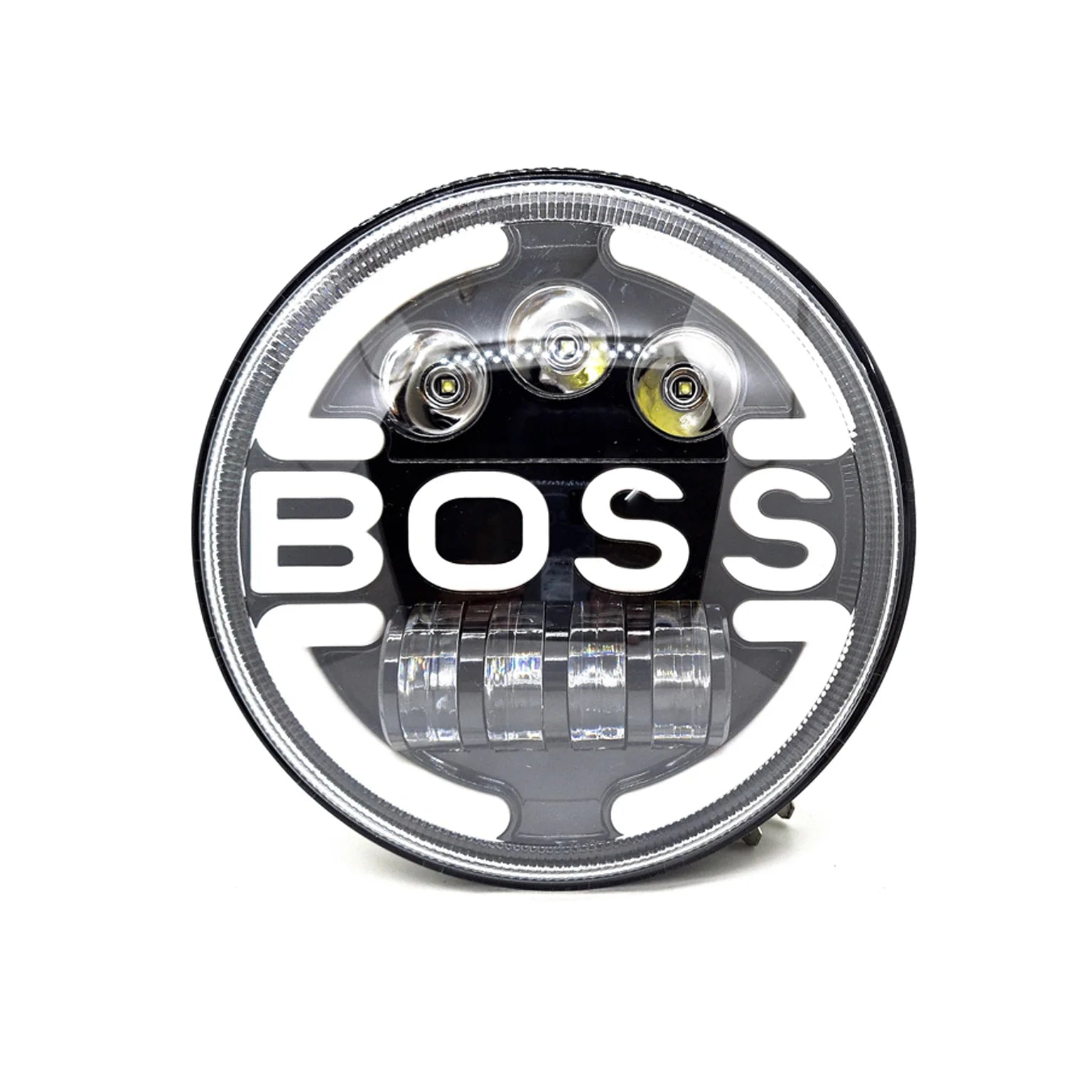 HJG BOSS LED HEADLIGHT (7 INCH) Jeep/Thar/Classic 500/Standard 350