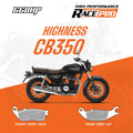 Honda Highness CB 350 / CB 350 RS Race Pro Sintered Brake Pads | 66BHP