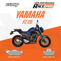 66BHP Race Pro Sintered Brake Pads for Yamaha FZ-16 / FZ-25 / Fazer | Blink2bike