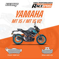 66BHP Race Pro Sintered Brake Pads for Yamaha MT-15 | Blink2bike
