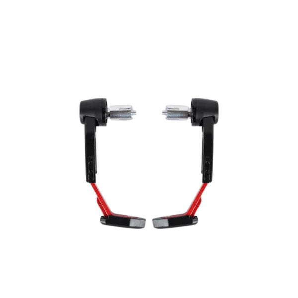 BSDDP Fiber Lever Guard – Red | Universal Motorcycle Bar End Lever Protector