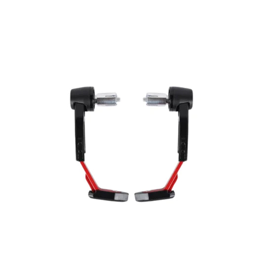 BSDDP Fiber Lever Guard – Red | Universal Motorcycle Bar End Lever Protector