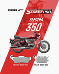 Royal Enfield Electra 350 Street Pro Semi-Ceramic Brake Pads | 66BHP