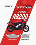 Bajaj Pulsar RS200 Street Pro Semi-Ceramic Brake Pads | 66BHP