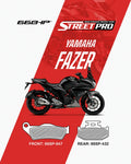 66BHP Street Pro Semi-Ceramic Brake Pads for Yamaha FZ-16 / FZ-25 / Fazer | Blink2bike