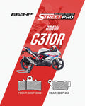 BMW G 310 R Street Pro Semi-Ceramic Brake Pads | 66BHP