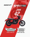 Jawa 42 Street Pro Semi-Ceramic Brake Pads | 66BHP