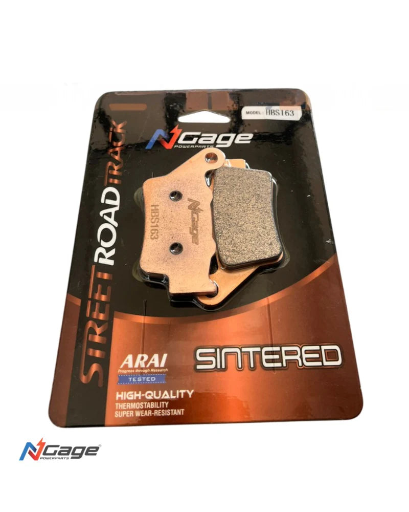 GIXXER SF 250 - V STORM SX 250 | rear sintered brake pads | NGAGE POWERPARTS