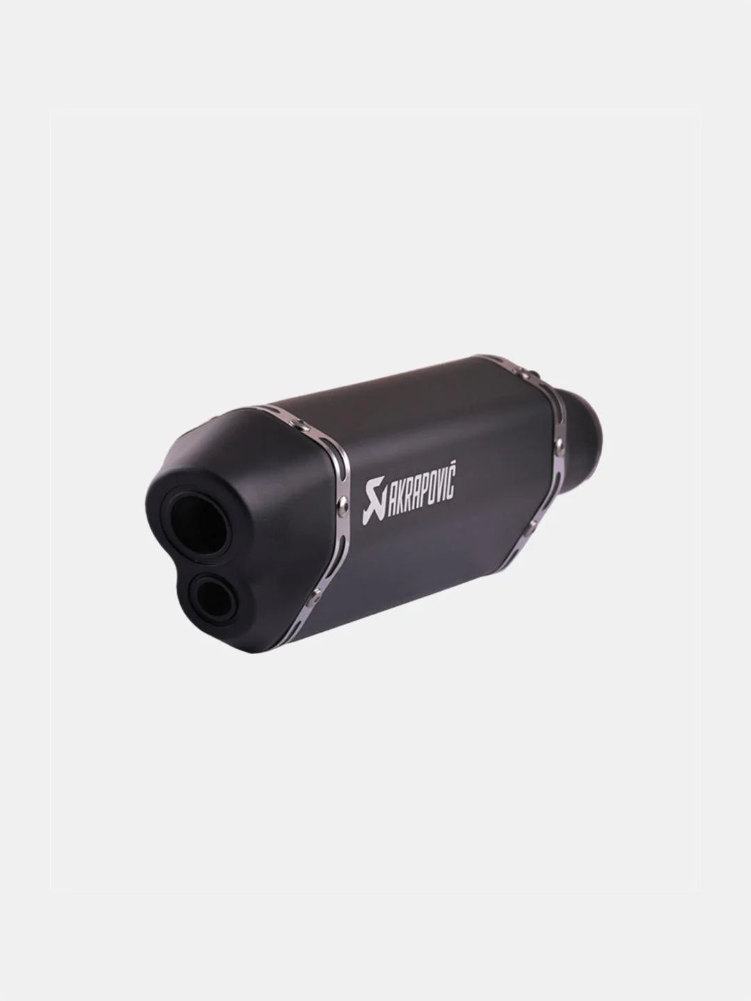 Akrapovic Twin Tip Black Exhaust End Cap – Universal Motorcycle Fit