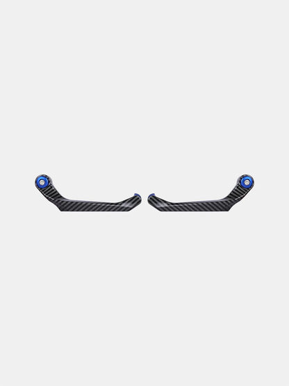 BSDDP Carbon Metal Lever Guard – Blue | Motorcycle Hand & Lever Protector