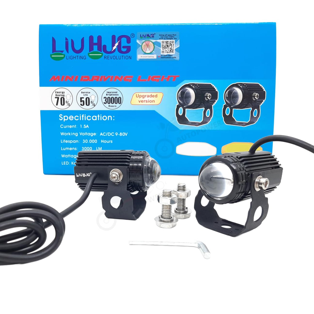 LIU HJG Mini Drive FOG LIGHT Dual Colour Upgraded (Original) 2pcs(ORIGINAL)