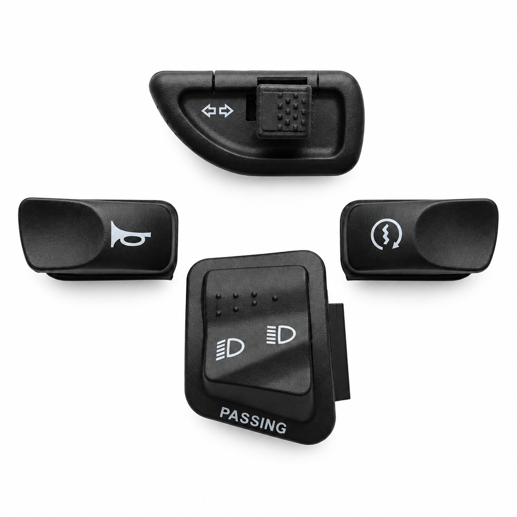 Modular horn, start, passing and indicator switches for Aprilia BS4 models