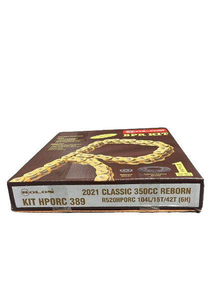 Rolon Brass Chain Sprocket Kit 389 For Classic/Hunter/Reborn/Meteor