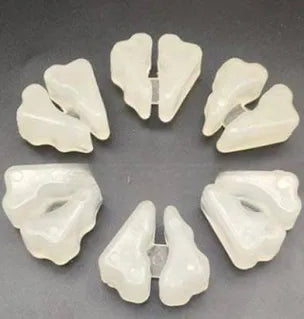 REAR WHEEL DAMPER KIT - WHITE - PACK OF 6 RUBBERS