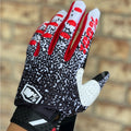100% ITrack Motocross/Cycling Gloves Red Black White