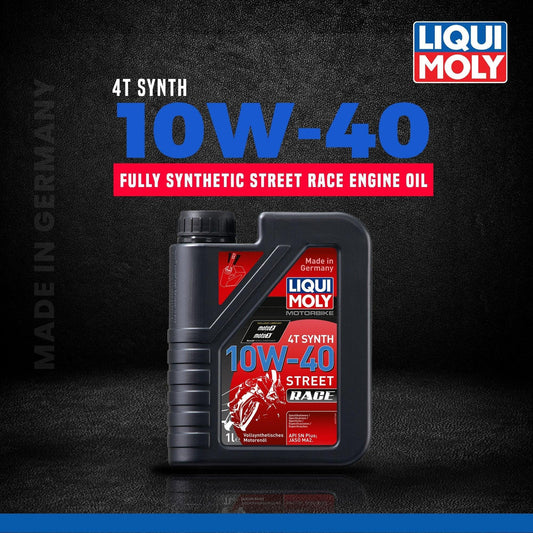 Liqui Moly 10W40 Street + Race Fully Synthetic Engine Oil – 1 Litre