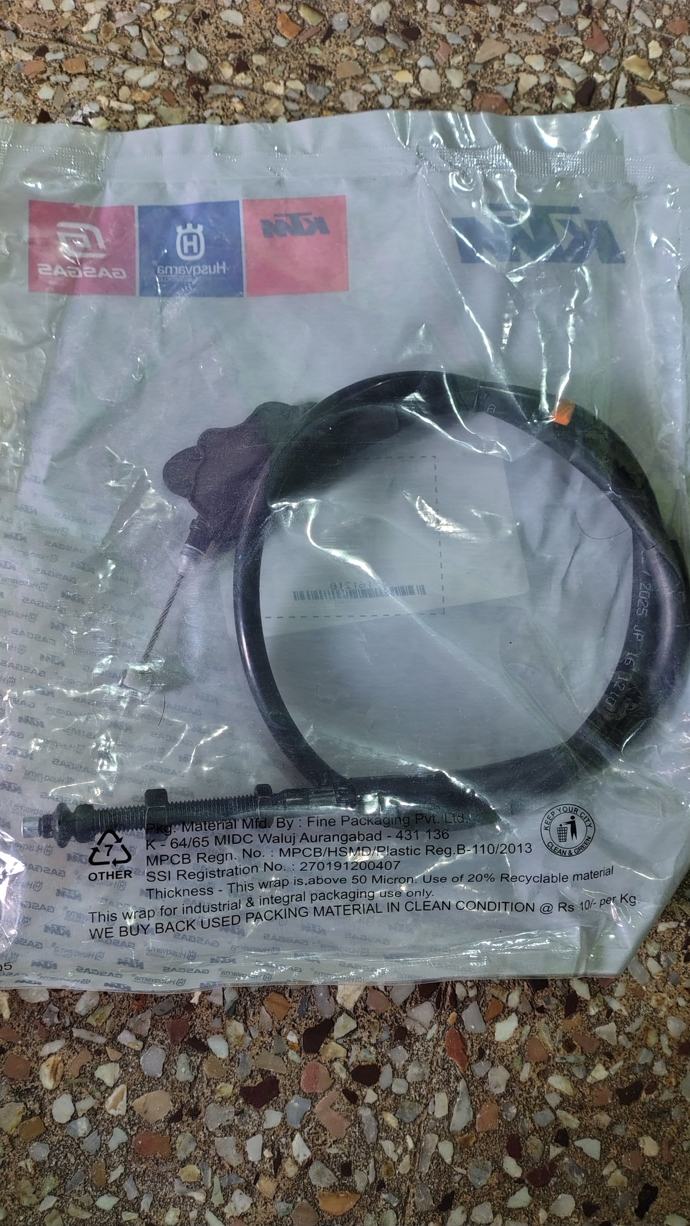Ktm duke 390 gen3 clutch cable(JP161210)