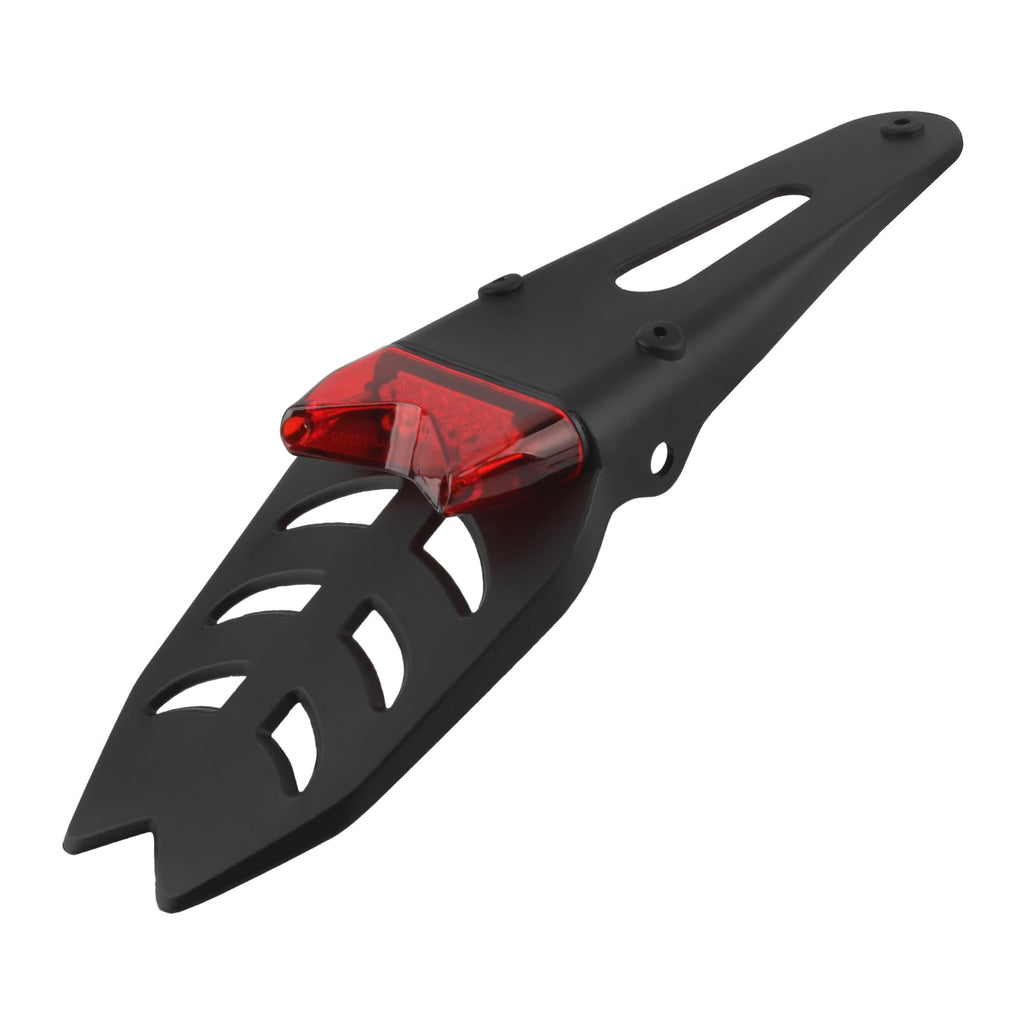 Motorcycle Off-road Dirt Bike LED Rear Fender Brake Stop Tail Light For Custom