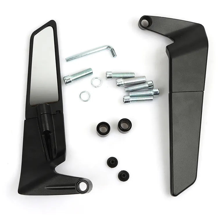 Stealth Mirror 2.0 – Universal Convex Rearview Mirror Set of 2 | Yoke Fit (Shenao)