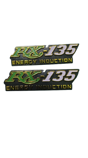 Yamaha RX-135 Energy Induction monograms