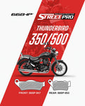 66BHP Street Pro Semi-Ceramic Brake Pads for Royal Enfield Thunderbird 350 & 500 (Front & Rear)