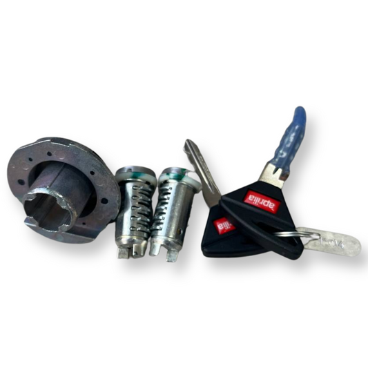 Aprilia lock set with lock body (set of 3) compatible for SR/Strom 125/150/160