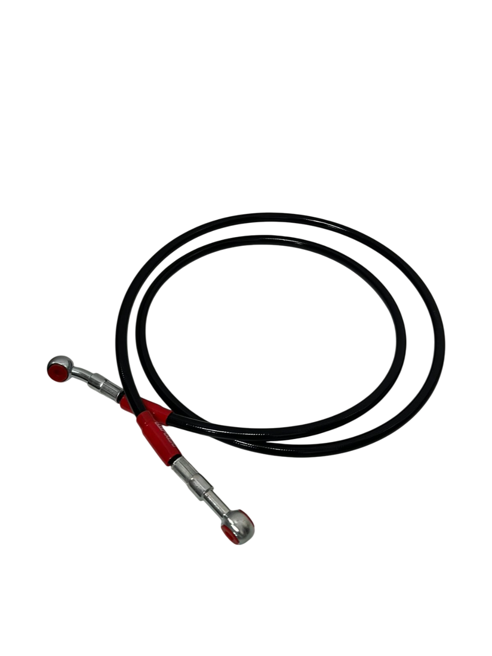 Hi Fast Steel Braided Brake Disc Hose Pipe 140cm – Universal Fit | Black