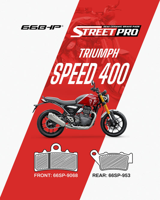 Triumph 400 Street Pro Semi Ceramic Brake Pads