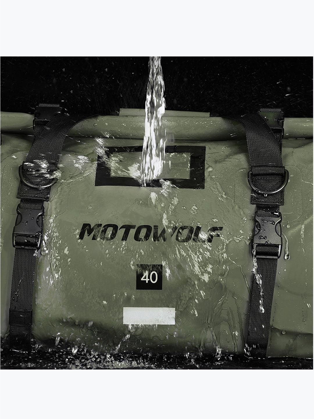 Motowolf Riding Travel Bag Green 0717 40L | BAG10928