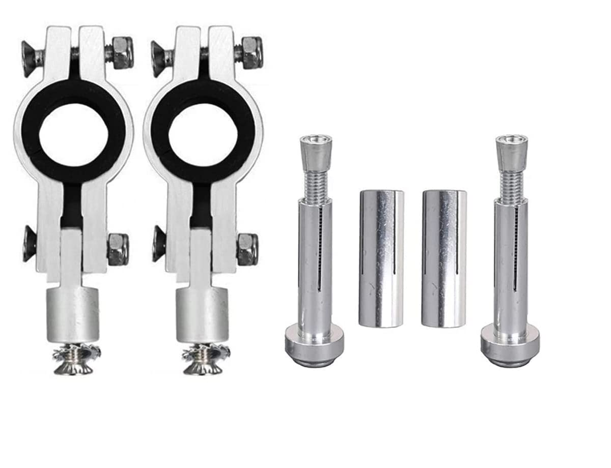 Acerbis Metal Hand Guard Small – White | Aluminium Brace | Universal Motorcycle