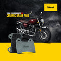 Honda CB Hness 350 front brake pad by vesrah ( Ceramic)SD156/2