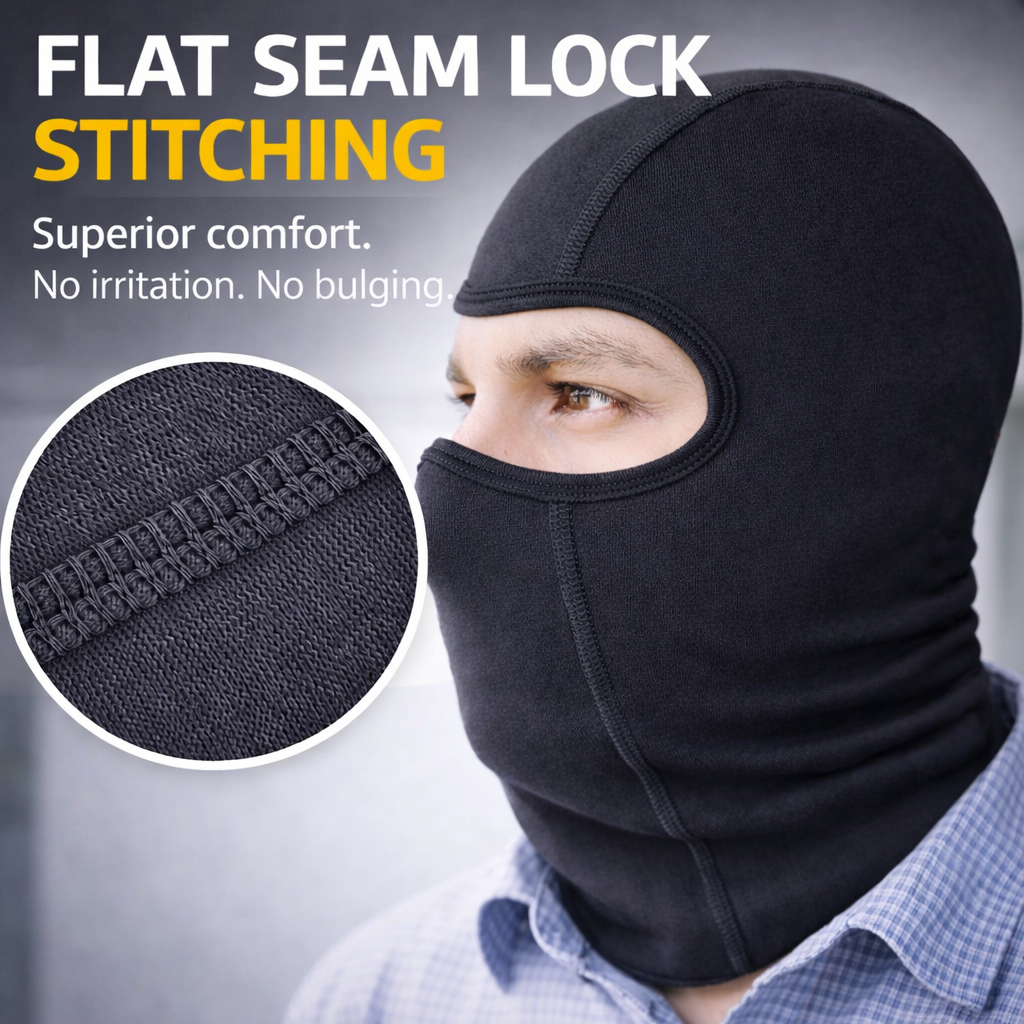 66BHP Motorcycle Balaclava – Full Face Wind & Dust Protection | Helmet Liner