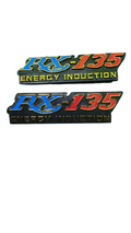 Yamaha RX-135 Energy Induction monograms