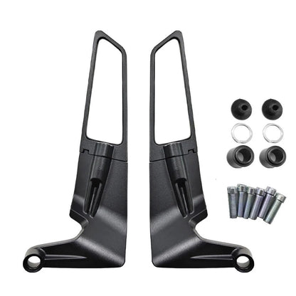 Wing Type Rear View Mirror (Set of 2) – Universal | Yamaha, KTM Duke, Honda, Hero, Suzuki