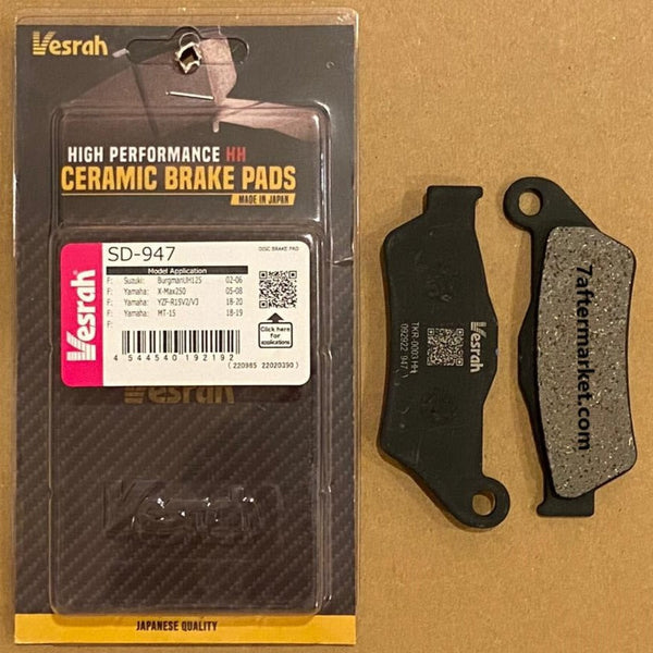 Royal Enfield Classic Meteor / Electra 350 front brake pad by vesrah ( Ceramic)